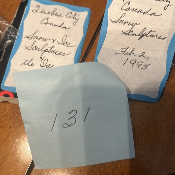 Photographic slides from Quebec Canada Snow sculptures mainly 1995 - Picture 4 of 14